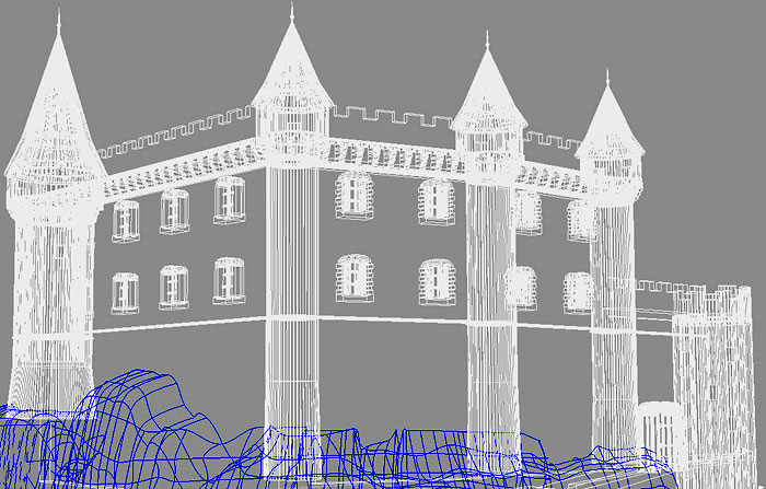 chateau en 3d