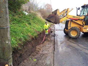 2016-11-09 Travaux de voirie à l'entrée nord