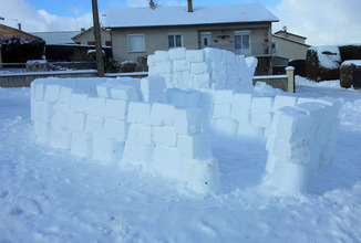 2017-01-17 Un igloo à la Mouteyre