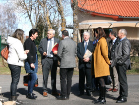 2017-03-10 Inauguration du self : l'accueil des personnalités