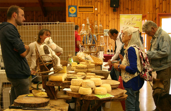 2017-09-24 Marché bio : côté fromages