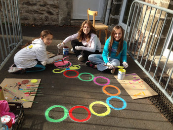 2017-10-20 CEG-Ecole : peintures au sol