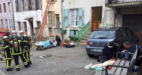 2018-06-10  Manoeuvres des sapeurs-pompiers