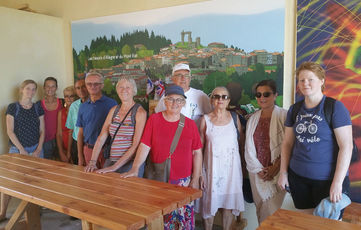 2019 08 08 Amis Allègre visite du bourg
