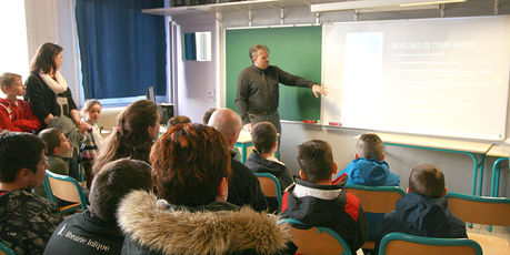 2019 03 09  Portes ouvertes au collège : diaporama par Pascal Thomas
