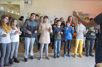 2019 04 16 Collège du Mont Bar : semaine de musique