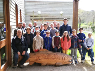 2019 04 27 ecole de pêche à Chanteuges