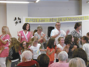 2019 06 28 fête de la musique à l'EHPAD