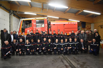 2020 01 24 JSP : le groupe des pompiers et JSP ainsi que les parsonnalités