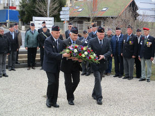 2020 02 29 De gauche à droite  Le président de la FN AOM Patrick jarousse, le général Philippe Bonnet et le colonnel André Marin