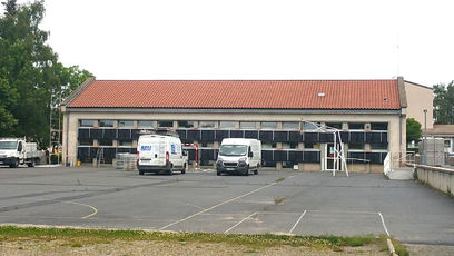 2020 06 11 Travaux au collège : le gymnase