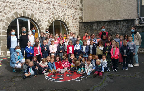 2020 09 01 rentree scolaire : à L'école d'Allègre