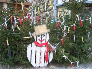 2020 12 07 Décorations dans les rues d'Allègre