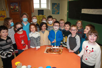 2021 02 01  La galette à l'école Jean Macé
