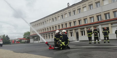 2021 06 11 Bilan d’activités 2020 du Centre d’Incendie et de Secours d’Allègre : en plein exercice