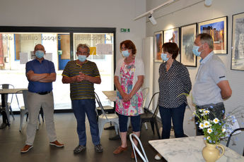 2021 06 11 visite des élus à la Coccinelle