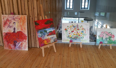 2021 06 26  Inauguration de l'exposition de Lydie TEXIER