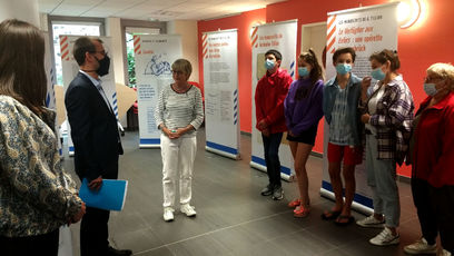 2021 07 15 Exposition "Les robes grises" : Présentation de Claudine Lauby