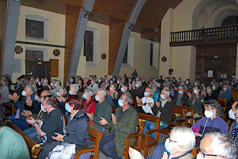 2021 08 09 concert des 3 chaises à l'Eglise : l'auditoire