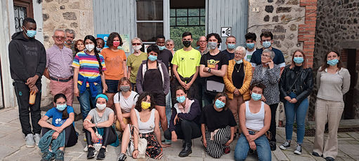 2021 08 15 chantier Concordia : le groupe au complet