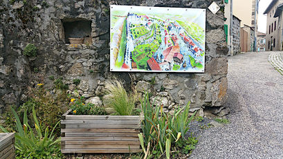 2021 08 27 Nouveaux panneaux dans le centre bourg : rue du château