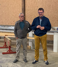 2021 09 04 Dynamic bois Charpente : Alain Tallobre part en retraite