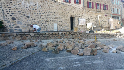 2021 09 10 travaux sur le Marchédial
