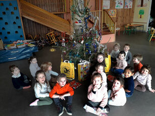 2021 12 24 EÉcole Jean Macé,  la lettre au Père Noël :  école maternelle