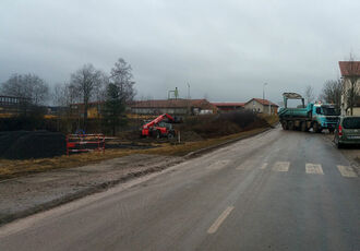 2022 02 16 Travaux place de la gare