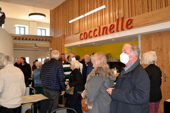 2022 03 07 vernissage à la Coccinelle : l'artiste Babeth