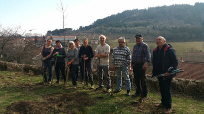 2022 03 26 travaux au futur jardin médieval