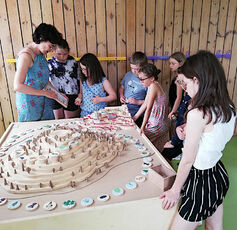 2022 05 20  jeu du Pic : inauguration à l'école Jean Macé