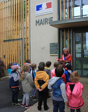 2022 06 02 Visite de la mairie par les élèves de CP - GS