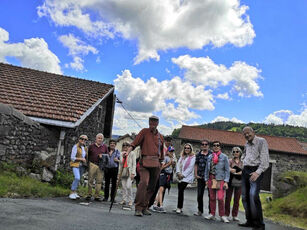 2022 06 05 visite d'un groupe de polonais à Allègre