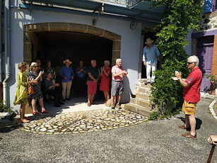 2022 06 18 inauguration de la tour de Michel Crohas