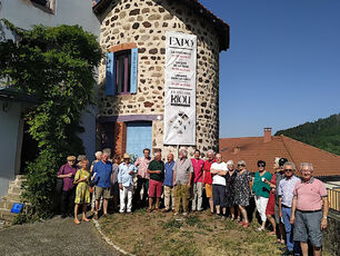 2022 06 18 inauguration de la tour de Michel Crohas