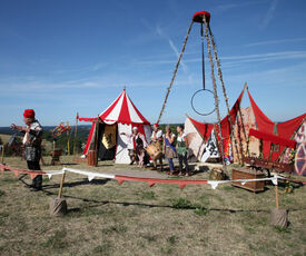 2022 07 17 Fête médiévale : sur le site de la Potence, théâtre