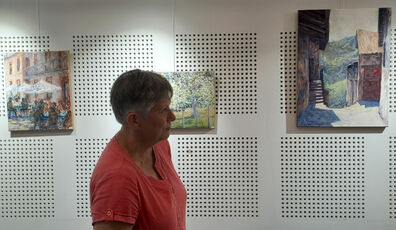 2022 07 28 Vernissage Agnès Garcin :  l'artiste