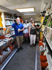 2022 08 30 bibliothèque : l'équipe des bénévoles
