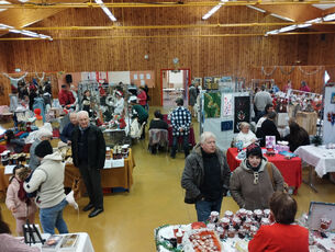 2022 12 19 marché de Noël au Centre George Sand
