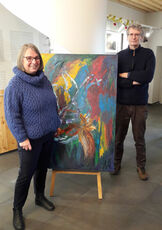 2022 12 19 Agnès Jersyk et François Nicolas exposent à la Coccinelle