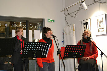 2022 12 22 concert à la Coccinelle : Le groupe vocal Héritage Soul