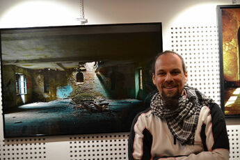 2022 01 16 exposition Gael Passemard : l'artiste