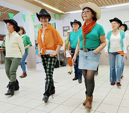 2023 03 21 Animation EHPAD : le groupe de danseurs