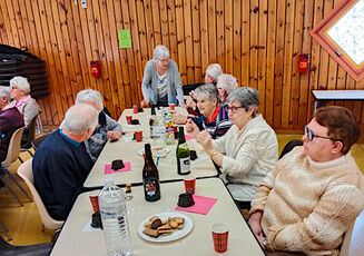 2023 03 22  Amis mont Bar : dégustation des bugnes
