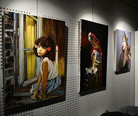2023 04 03 Vernissage de l'exposition Edith Bleu 