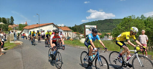 2023 05 29 course cycliste : départ épreuve Séniors