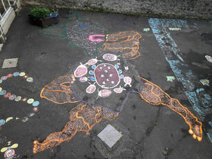 2023 06 19 street art à l'école Jean Macé