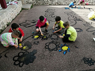 2023 06 19  Projet artistique : en plein travail