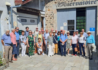 2023 06 30 L'association "carrefours" visite Allègre